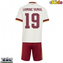 Spain Lamine Yamal #19 Replica Away Minikit World Cup 2026 Short Sleeve (+ pants)